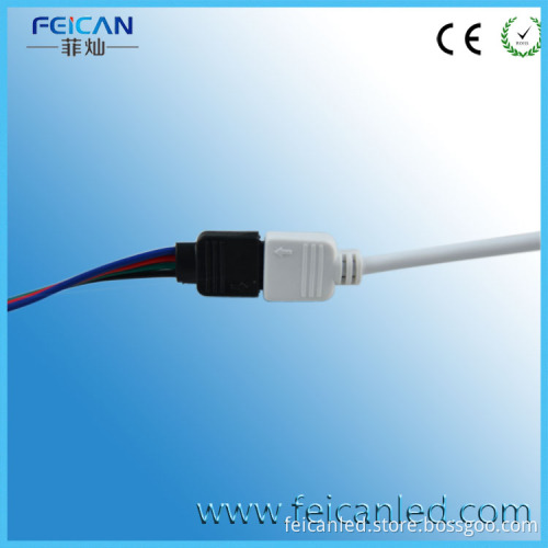 led light strip RGB 5050 DC12V14.4W 5m/roll waterproof IP65 with 24 key IR remote controller